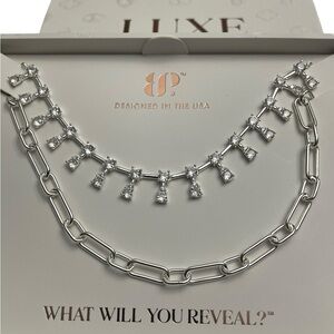 Bomb Party 2026 Luxe Layers "For Keeps" Clear CZ on Silver Plating